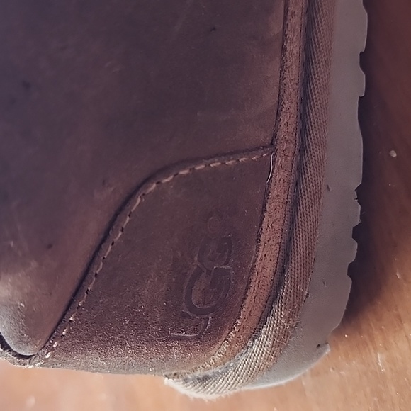 Lace up Uggs ankle boots chestnut sz 9 EU 40 - Picture 2 of 13